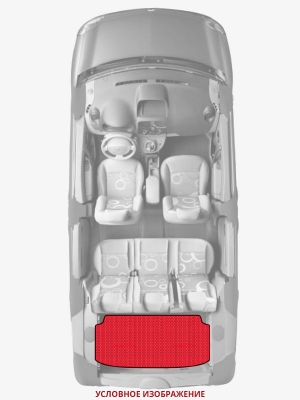 ЭВА коврики «Queen Lux» багажник для Toyota Crown